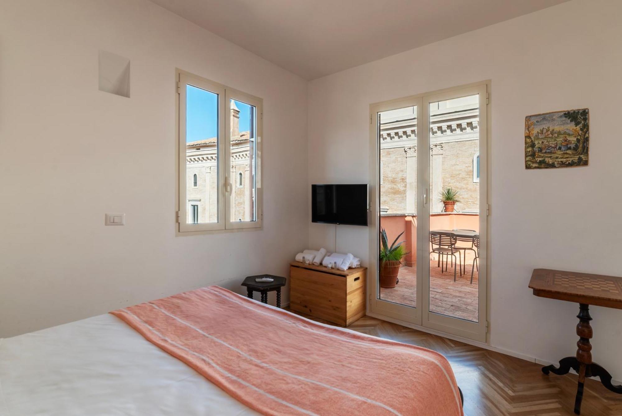 Apartment With Terrace In Via Del Pellegrino - FromhometoRoma Exterior foto